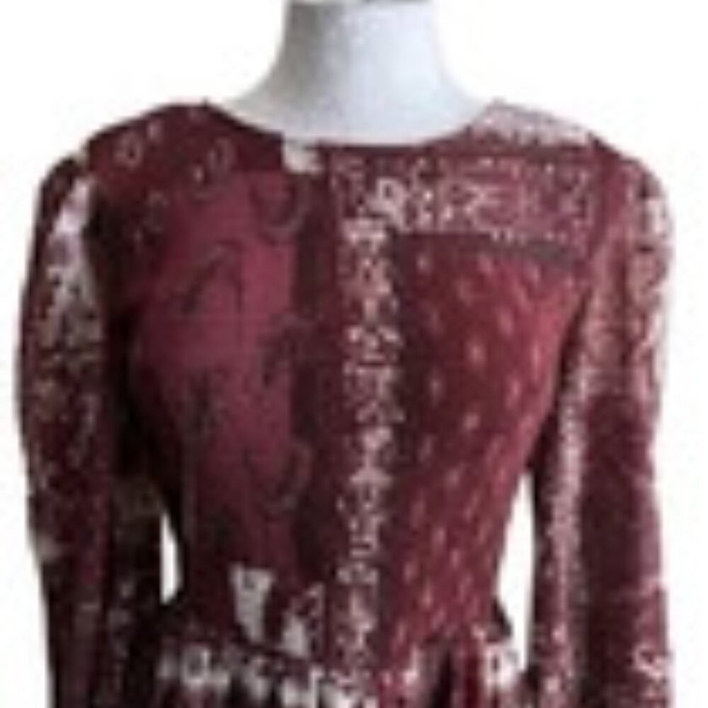 FLYING TOMATO BOOT BARN L VINTAGE PAISLEY PRAIRIE WESTERN PATCHWORK ROMANTIC GEM - Picture 8 of 15